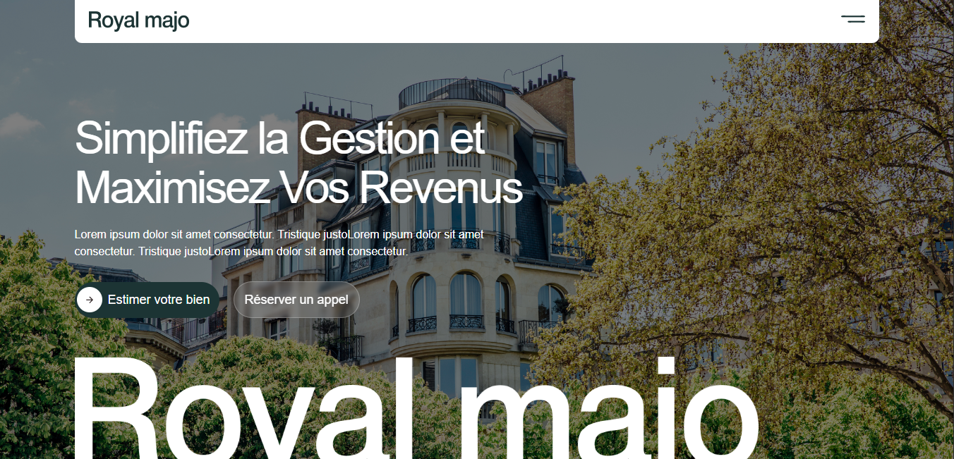 Landing Page